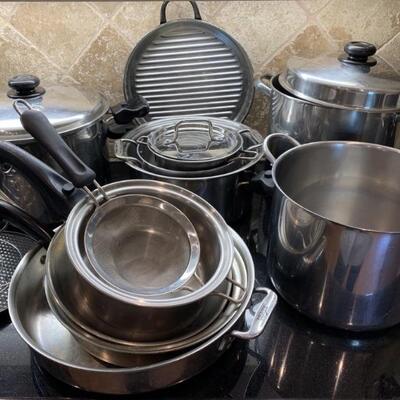 (29) Lot of Cookware, includes All-Clad