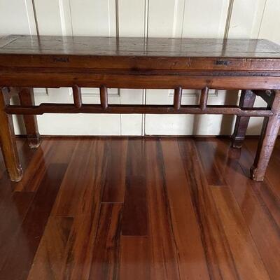 Mission Style Console Table