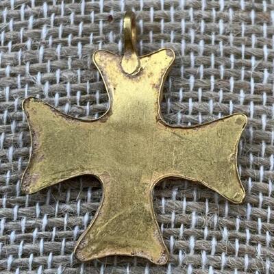 .999 Gold Cross Pendant  Reported as Sunken Treasure