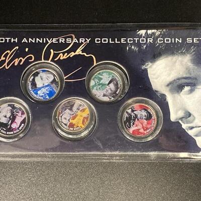Elvis Presley 50th Anniversary Collectors Coin Set