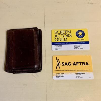 BJ Wallet with 2 of his Membership Cards