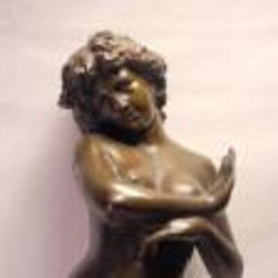 Bronze Sculpture by Egide Rombaux 1865-1942