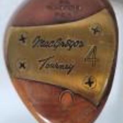 Vintage Wood MacGregor Tourney Golf Clubs