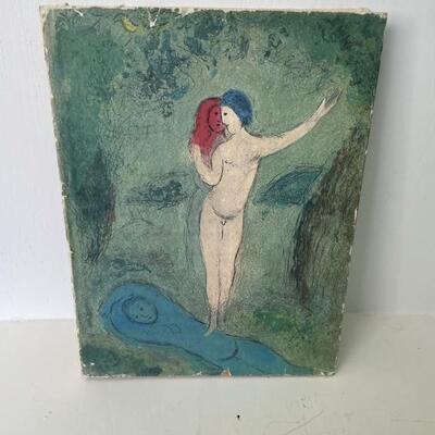 Art Book on Daphnis - Chloe - Chagall