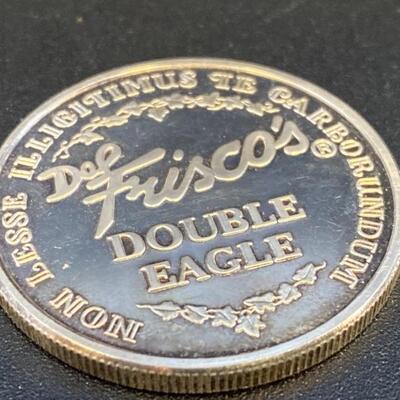 Del Friscoâ€™s .999 Silver One Troy Ounce Coin