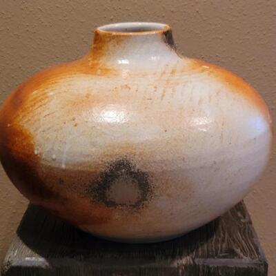 Large Pottery Jar, Signed by Artist, Jerry Hauska