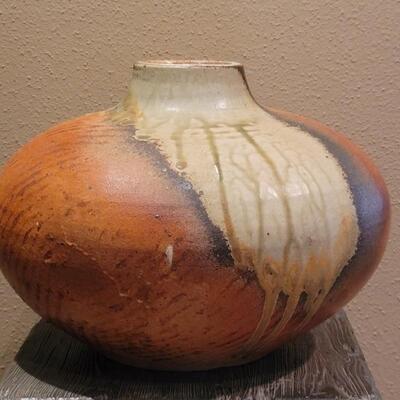 Large Pottery Jar, Signed by Artist, Jerry Hauska
