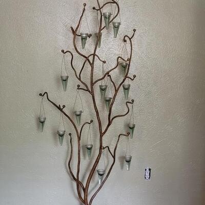 Iron Tea Light Candle Tree from Garci