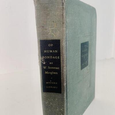 Antique: OF HUMAN BONDAGE by W. Somerset Maugham
Copyright 1915
Published by Random House for the Modern Library�