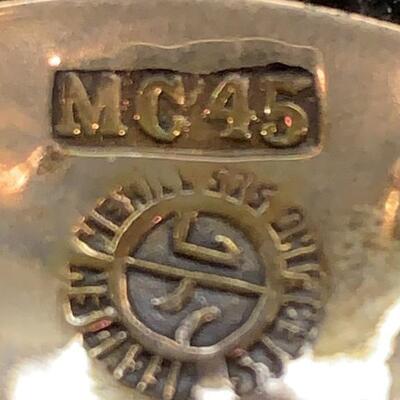 5in Sterling Silver Trinket Dish, Mexico