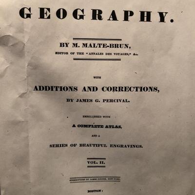 South America Map-Printed & Published Boston 1829