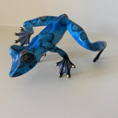 Barry Stein Bronze Frog Sculpture #16/1000, 2008