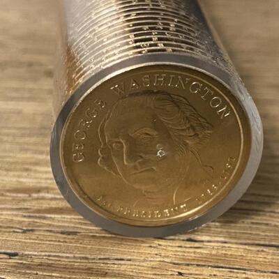 50 Uncirculated George Washington Ballistic Roll