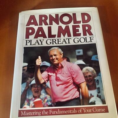 Arnold Palmer Autographed copy of Play Great Golf