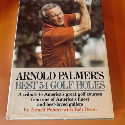 Signed Copy of Arnold Palmer's Best 54 Golf Holes