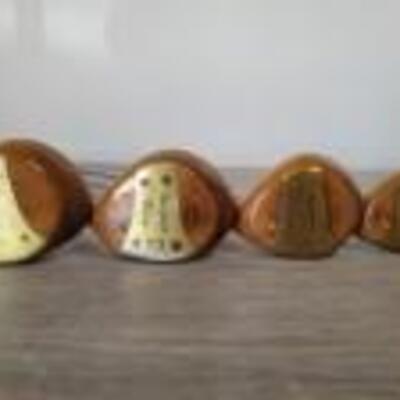 Vintage Wood MacGregor Tourney Golf Clubs