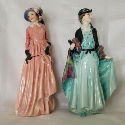 (2) Royal Doulton Collector Dolls, Numbered COAs