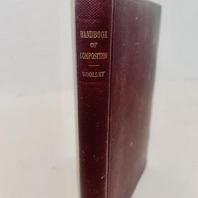 Antique (1907): HANDBOOK OF COMPOSITION:
A Compendium of Rules
By - Edwin C Woolley, PhD - Assistant Professor of English at the...
