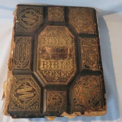 Early 1800's William Snyder Family Bible with Marriage, Birth,& Death Records & Photos