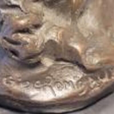 Bronze Sculpture by Egide Rombaux 1865-1942