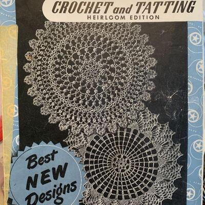 Vintage crochet and tatting booklet