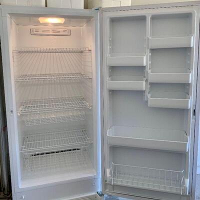 Frigidaire standing freezer in excellent, clean condition!