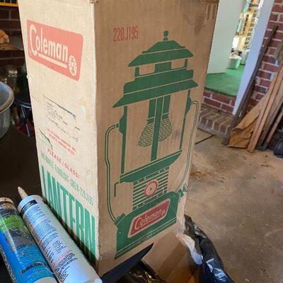 Coleman lantern in box