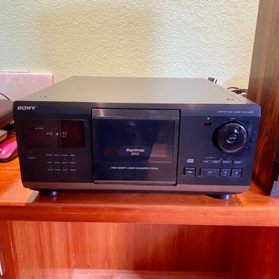 Sony 200 CD player with remote