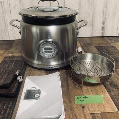 Kitchen Aid Stainless Multi Cooker with Manual