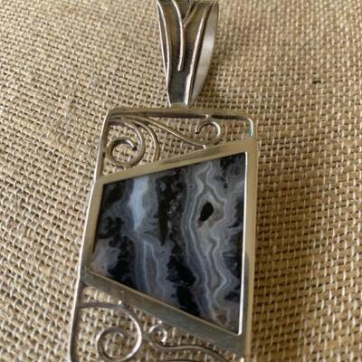 Sterling Silver Pendant by Jay King Hallmarked