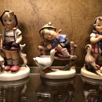 (3) Vintage Hallmarked Hummel Figurines