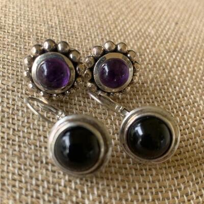 (2) Pairs of Sterling Silver Earring