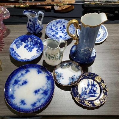 Flow Blue Porcelains