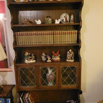 nice bookcase, contents sold separately