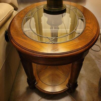 one of the end tables
