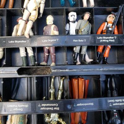Empire Strikes Back. Weapons included. No duplicate figures.  Full case. Being sold as a set.
