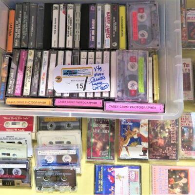 Music Cassette Tapes Lot