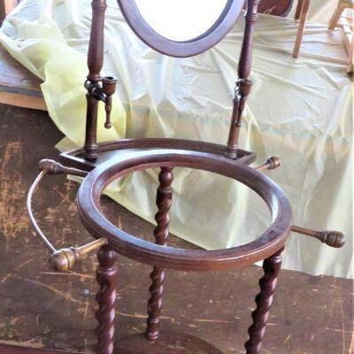 Vintage Wash Basin Stand with Mirror