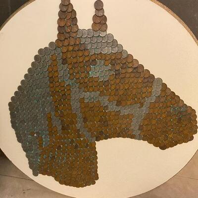 made from old dimes and pennies