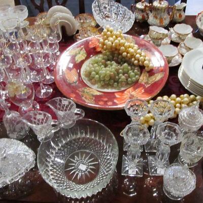 Stunning crystal & fine glassware