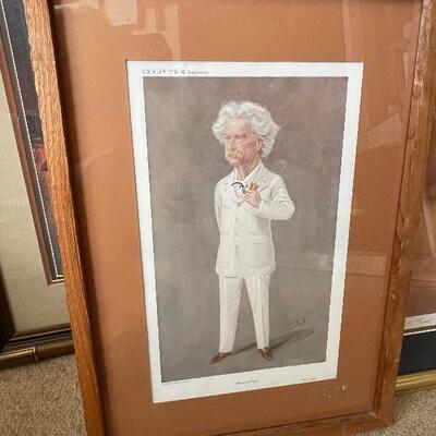 SAM L CLEMENS VANITY FAIR MARK TWAIN