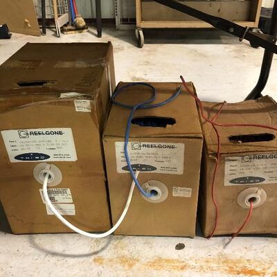 electrical cable and wire spools