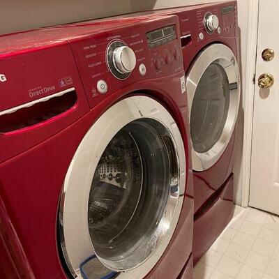 Front paid washer and dryers 