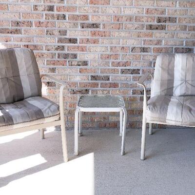 3~Piece Aluminum Patio Set ~ $60.00...