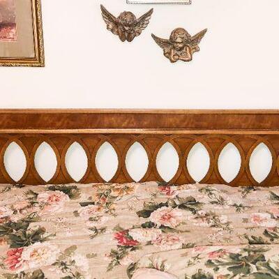 Thomasville Fruitwood King Headboard Only ~ $140.00                    
39" H x 84.5 " W