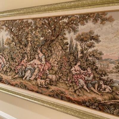 Tapestry 35 inches high and 71 inches long