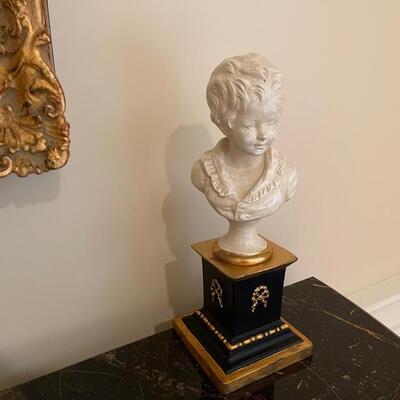Bust signed by Dupic Houdon Par Houdon made in Frame