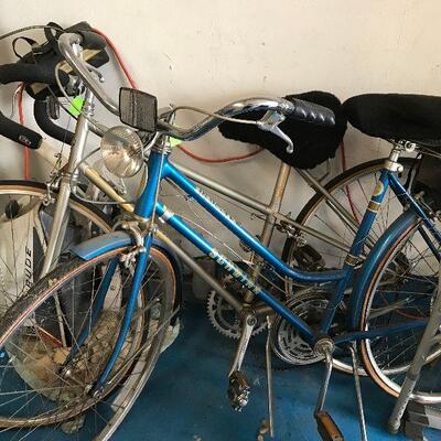 Vintage Bikes - LeTour Suburban and Schwinn