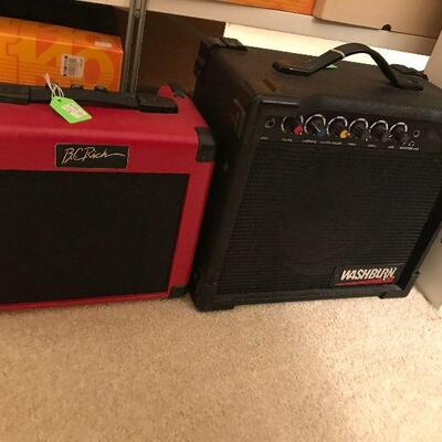 Amps by BCRich and Washburn