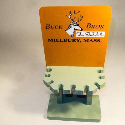 Buck Brothers chisel display